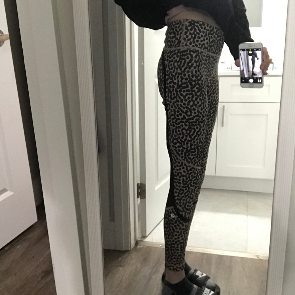 Lulu Lemon Athletica Leopard Print